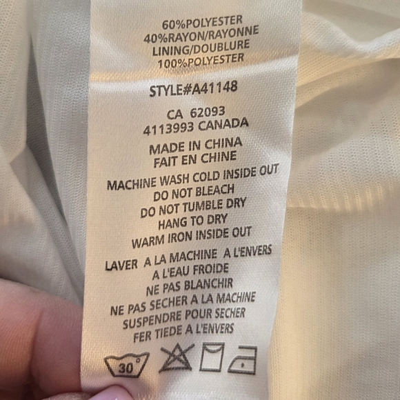 Alison Sheri Monochrome Abstract Midi Dress With Cutouts Size Small - Picture 4 of 5